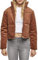 Urban Classics Ladies Corduroy Puffer Jacket Toffee 4XL