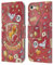 Head Case Designs Offizielle Harry Potter Gryffindor Muster Deathly Hallows XIII Leder Brieftaschen Handyhülle Hülle Huelle kompatibel mit Apple Touch 6th Gen/Touch 7th Gen
