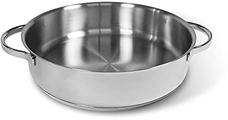 Moneta Allegro Tegame 2m 24 cm in Acciaio Inox per tutti i Fuochi 2.7 Litri