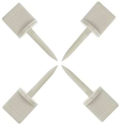Stronghold Scheibennagel BT - 4er Pack; robuste Scheibennägel zur Befestigung von Zielscheibenauflagen auf der Zielscheibe, für Pfeil und Bogen