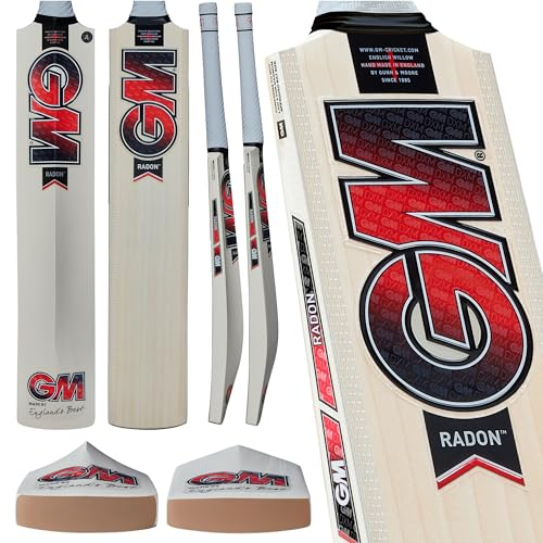 Gunn & Moore Unisex Jugend Radon Cricketschläger, Natur, Size 6-Player Height 157-163cm