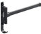 XQIGI Porte-serviettes pivotant à 1 bras avec fixation murale rotative à 180 °, en alliage d'aluminium, gain de place pour cuisine/salle de bain (1 bras, noir)