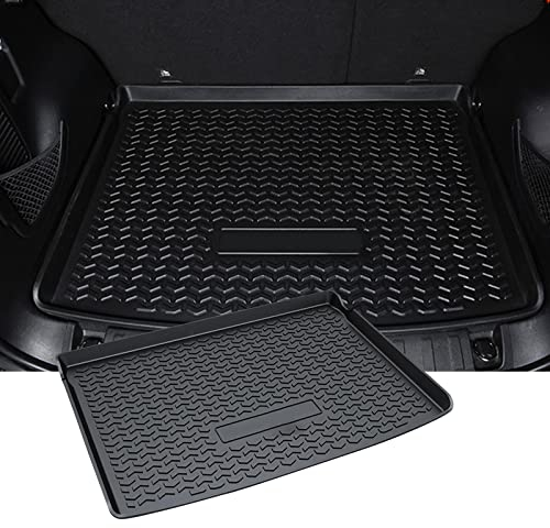 YEE PIN Renegade Kofferraummatte Kompatibel mit Jeep Renegade BU 2015-2022, Gummi Kofferraumwanne Seitenschutz Gummimatte Laderaumschale Schutzmatte Rutschfester