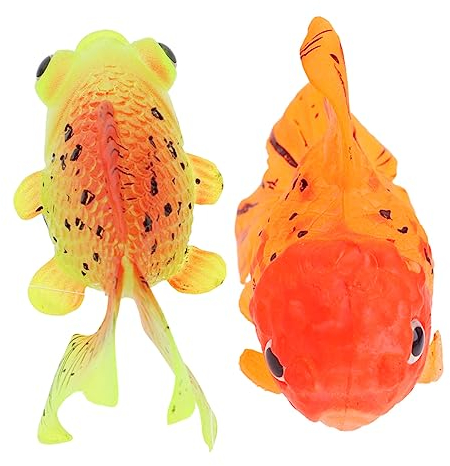 FOMIYES 2st Künstlicher Leuchtende Schwimmende Fische Künstlicher Fisch Aus Silikon Gefälschte Aquariumdekoration Aquariumdekorationen Kind Kieselgel Scheinen Kleiner