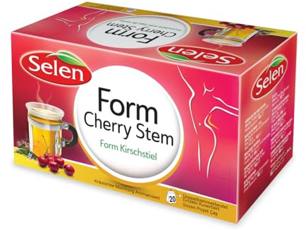 SELEN Form Kirsche, 20x2g Einzeln kuvertierte Teebeutel - 40g