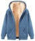 HAOLEI Giacca Donna Invernale Fine Fleece Foderata in Pile Calda Giacca Invernale con Zip Felpa Pile Donna Teddy Hoodie con Cerniera Sweatshirt 2024 Thun Offerte Lampo Unisex Offerte Lampo del Giorno