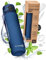 My Vesperbox Minny - Botella infantil de 750 ml, a prueba de fugas y sin BPA, incluye junta de repuesto, cepillo de limpieza, colador de frutas y pajita opcional, ideal para la escuela, guardería y
