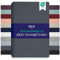 BRB Home Spannbettlaken 180x200cm - Spannbetttuch für Dicke Matratzen bis zu 27 cm 100% Baumwolle Oeko-TEX Zertifiziert Bettlaken Jersey Bettware Bettbezug für Boxspringbett (Dunkelgrau - 180x200)