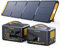 VTOMAN 3096Wh Station électrique Portable avec Batterie Supplémentaire et 220W Panneau Solaire - Jusqu'à 4400W Générateur d'énergie Solaire pour Maison, Jardin, Camping, Voyage, Urgences
