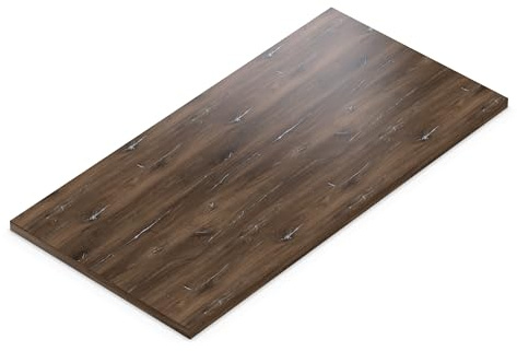 AUPROTEC Tischplatte 19mm Eiche Bijoux 180x90 cm I Spanplatte mit 1mm ABS Kante & PU-Verleimung I melaminharzbeschichtet I elegant & wasserabweisend