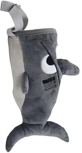 Chalk Bag Hai-Motiv, Animal Adventure Edition, Chalk Bag Edition Zum Klettern, Kletterer, Fitnessstudio, Sport, Geschenk Für Erwachsene, Kinder, Teenager, Grau