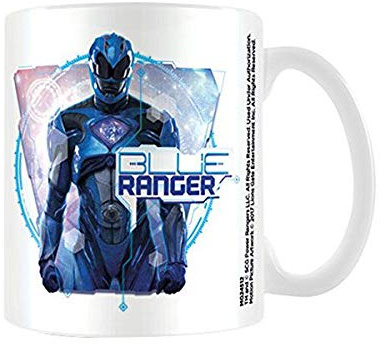 Power Rangers Movie Pyramid International (Blue Ranger) Official Boxed Ceramic Coffee/Tea Mug, Multi-Colour, 11 oz/315 ml