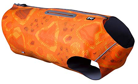 Hurtta Schwimmweste Jagd Sportler Hundeweste Orange Camo M