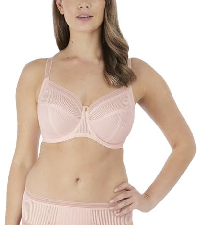 Fantasie Women's Fusion Underwire Cup Side Support Full Coverage Bra, Blush, 32 H UK