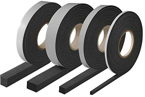 Parotec Kompriband Fugendichtband Fensterdichtband Dichtungsband Quellband Trockenbau Dichtband (Bandbreite - 15 mm, Expandiert - von 6 mm auf 30 mm, 6 mm -> 30 mm, Lange - 5,6 lfm) Anthrazit