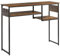 IBUYKE Industrial Console Table Narrow Sofa Table, Rustic Hallway Entryway Table with Storage Shelf and 2 Hooks, Side End Table for Living Room Entrance and Corridor, TMJ501H