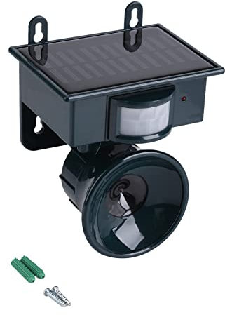 Répulsif pour oiseaux,Sunydog Répulsif pour oiseaux d'extérieur Répulsif pour effaroucheurs d'oiseaux à énergie solaire