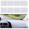 JNNJ 8 PCS Auto Parkschein Clip, Parkschein Taschen Parkausweishalter Windschutzscheibe, Parkausweis Halter Hülle Parklizenz Selbsthaftend Transparente Klebetasche