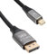 Wonvify 1 PC 300CM Cavo Mini DisplayPort HDMI 8K Thunderbolt 2, Mini DP et DP 1.4 8K à 60 Hz, 4K à 144 Hz, 2K à 240 Hz HDR par PC,Portable, Moniteur d'affichage, Nero