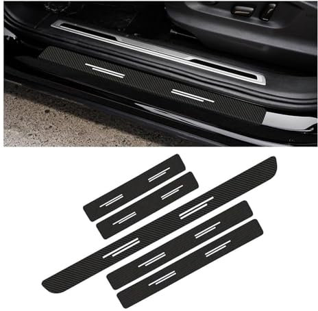5 Pcs Car Door Sill Protector, for Toyota Corolla E210 Hatchback 2019-2023. Anti Scratch and Anti-slip Car Sill bumper Protectors Strips