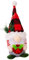 STOBAZA Weihnachtsdeko Wichtel Gnom-ornament Dänemark Norwegen Nisse Puppe Dekorative Puppen Weihnachtsdekorationen Cute Christmas Decor Das Stoffzwerge Dekorationen Gnomenpuppe Vlies Deko Weihnachten