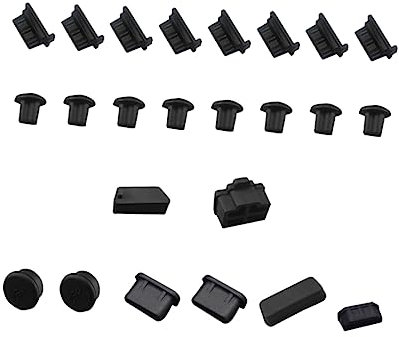 CAXUSD 72stücke Teiliges USB-schutzkappen Desktop-pcs Staubschutz Für Motherboard-Ports Einfach Zu Entfernen Und Sicher Zu Verwenden Geeignet Für Computer Konsolen Und Tablets