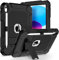 TOPWANT Case for iPad (A16) 11th Generation (11-inch, 2025)/iPad 10th Generation (10.9-inch, 2022), Heavy Duty Shockproof Rugged Protective Case with Kickstand & Pencil Holder, Black