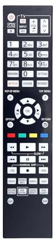 N2QAYA000172 Ersatz-Fernbedienung für Panasonic Blu-ray-Player DP-UB9000EGK DP-UB9000GNK DP-UB9004EGK DP-UB9000 DP-UB9004