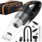 uxeus Handheld Vacuums Cordless Cleaner Hoover Dust Buster Powerful Fast Charge Portable Small Mini Rechargeable for Home Car Carpet Pet Hair Stairs Sofa Mattress Accessories Seats 6000Mah Battery