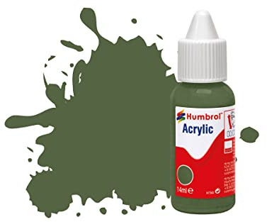 Humbrol Db0117 Peinture Acrylique NO117 Us Vert Clair - Mat