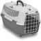 Nomade Lux 1 Hundebox - Transportbox für kleine Hunde und Katzen - 48 x 32 x 32 cm - Kann bis zu 6 kg tragen. Robustes Polypropylen. Türen aus Metal