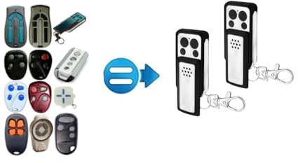AVIDSEN - 2 x TELECOMMANDE Compatible AVIDSEN 104257 | 114253 | 104250 | 104251 | 104350 | 654250 ...