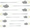Paradox Fishing Sbirolino Set sinkend 6g-20g 4 Stück I Set zum Forellenangeln I Forellenköder Ideal für Forellenteig und Spoon – Spoons Forelle (4 Stück sinkend)