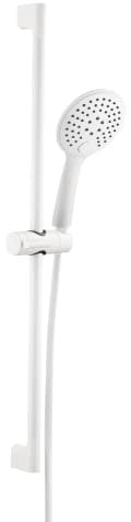 Essebagno Luisa Barra de ducha 3 piezas blanca