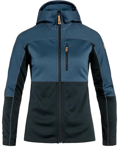 Fjällräven Damen Abisko Trail Fleece W Fleece, Dark Navy-Indigo Blue, L