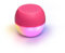 Boompods Soundflare Tide Bluetooth Lautsprecher - IPX6 wasserdichte Musikbox aus Ozeanplastik, Selfie-Funktion & Beleuchtung, Outdoor Lautsprecher für Handy, Reisen, 5 Std Spielzeit, Rosa