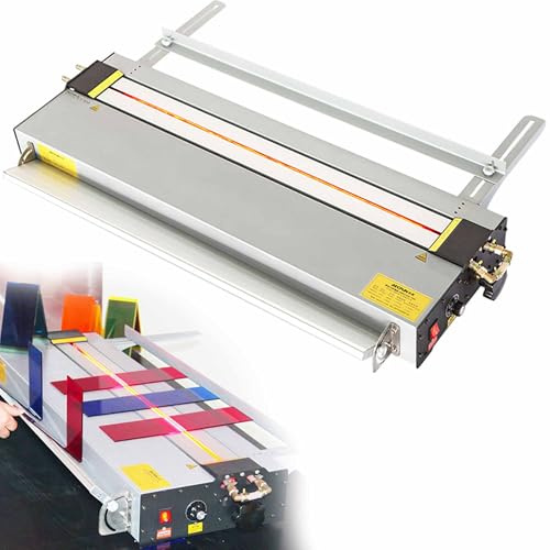 Cintreuse de feuilles en acrylique, machine à chaleur réglable pour un pliage efficace, boîte lumineuse en PVC, ajusteur d'angle et de longueur