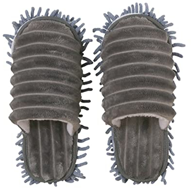 1 Paio Strumento Per La Pulizia Della Casa Pantofola Mop Pulizia Pantofole Scopa Calzini Caldi Per Le Donne Lavapavimenti a Piedi Scarpa Mocio Spazzatrice Cadere a Terra Da Donna