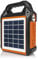EASYmaxx Kit Generador Solar 4.000mAh | 2 Modos de Carga: Panel Solar/USB | para Cargar teléfonos móviles, Power Banks, etc. | Radio FM integrada y Altavoz incluidos