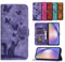 TEDTIKJT Coque Xiaomi Redmi Note 9 Étui en Cuir PU Flip Portefeuille Fente pour Carte Magnétique Étui de Protection pour Xiaomi Redmi Note 9, Violette
