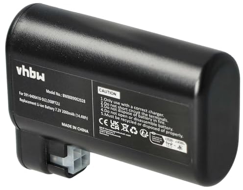vhbw 1x Akku kompatibel mit AEG RX9-1-SGM, RX9-1-IBM, RX9-2-4STN, RX9-2-4ANM, RX9, RX8-1-4WN Saugroboter (2000 mAh, 7,2 V, Li-Ion)