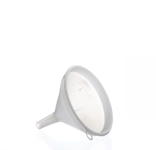 DIAH DO IT AT HOME Plastic Funnel Without Strainer Kitchen Tool Filling Oil Water Wine Pouring Fuel Spout Liquid (Diameter: 8 cm)
