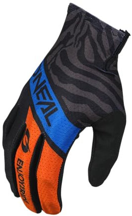 O'Neal Matrix Herren-Handschuhe, Shocker, Blau/Orange, Größe 9