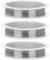 Giantree 3 Rollen Kupferdrahtrolle Draht zum Basteln, Silber Draht zum Basteln, Schmuckdraht Dünn Blumendraht Deko-Draht Bindedraht Modellierdraht für DIY Schmuckherstellung Bastelarbeiten (0.3mm 17m)