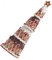 CRILSTYLEO Weihnachtsdekoration Weihnachts-Süßigkeitskegelbaum Indoor-Weihnachtsbaum Christbaum anzuchtset weihnachtsbaumbeleuchtung kleine geschmückte Bäume Ornament PVC