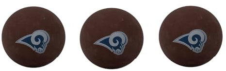 NFL Los Angeles Rams Hi-Fly Street Ball, 3 Stück, Teamfarben