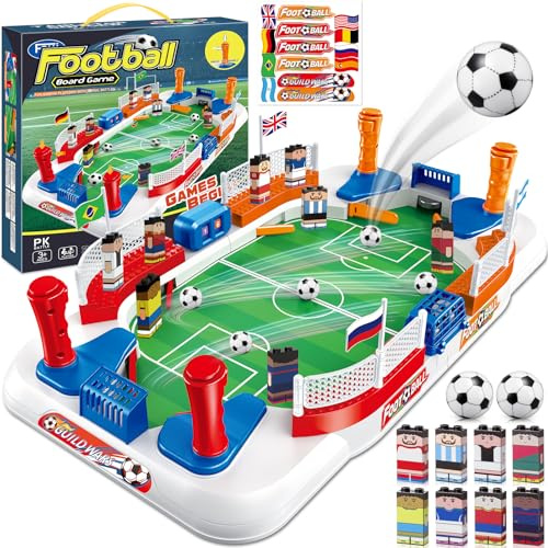 Dromlag Calcio Balilla Bambini Adulti - Giochi da Tavolo Interattivi in Famiglia