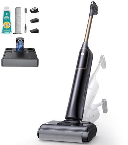 Vexilar X7 Aspirapolvere Lavapavimenti Senza Fili 20000 Pa, 180° Reclinabile, Autopulizia, Autonomia 40 Min, Doppio Serbatoio, Pulizia Bordi, Lavapavimenti Aspirapolvere Senza Filo,Subito Asciutti