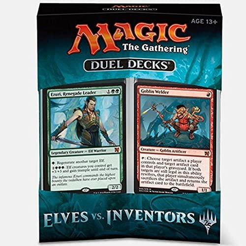 Magic The Gathering Duel Deck Spielkarten Elves vs Inventors MTG-Evl-EN