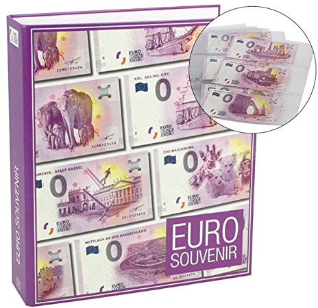 SAFE 3102 Vordruckalbum 2018 Bundesrepublik Deutschland 0 Euro Schein | Sammelalbum 0 Euro-Banknoten inklusive 53 Einsteckblätter + farbigen Vordruckblättern